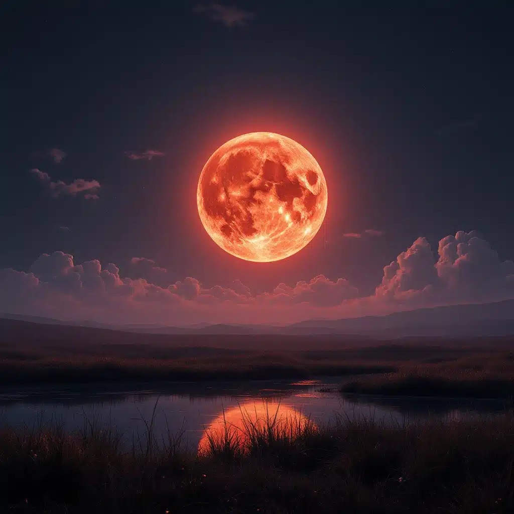 Observer la lune de sang 2025