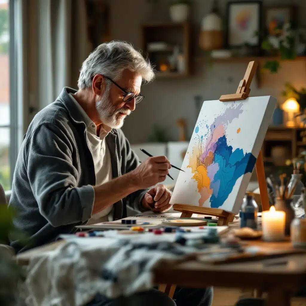 Peinture par numéros adulte