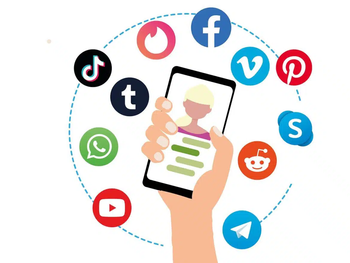 réseaux sociaux 2023